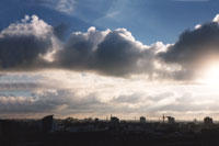 Fischerinsel Wolkenpanorama