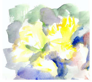 Azemina Bruch - Aquarell